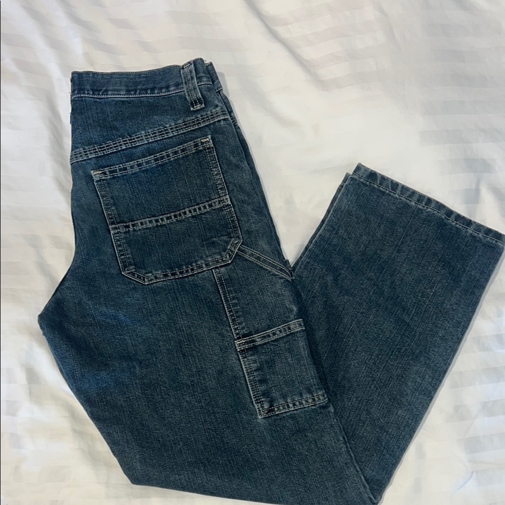 Lee Men's Loose Fit Blue Jeans